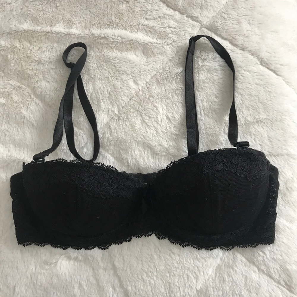 💖 BLACK LACY BRA 💖